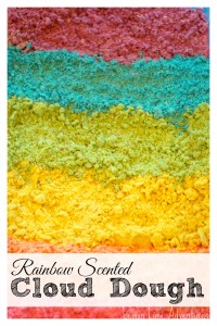 Rainbow Scented Cloud Dough