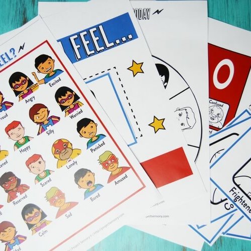 Superhero Emotions Calming Kit